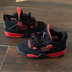 Air Jordan 4 Retro GS Red Thunder 5Y